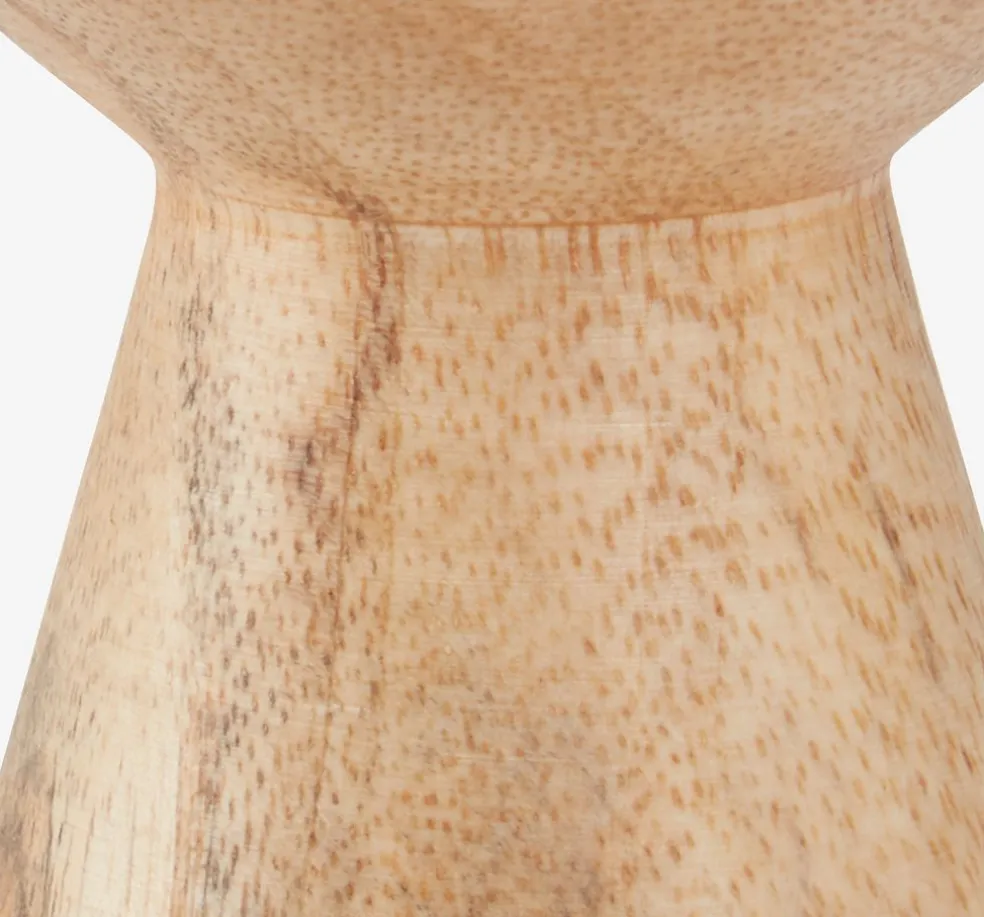 Świecznik JOHAN Ś6xW10cm drewno