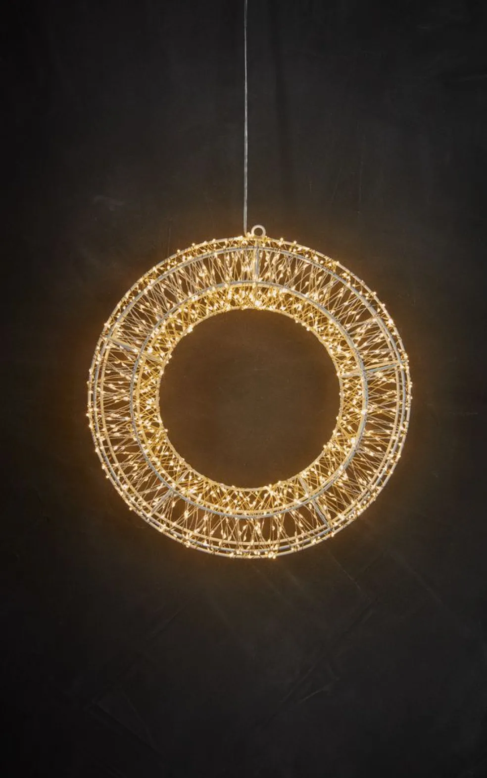 Wieniec SKRIFTSTEN Ś36cm LED z wyłącznikiem czasowym
