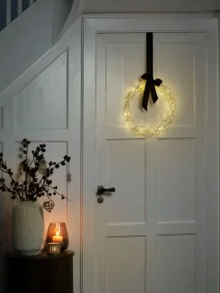Wieniec świąteczny SNE Ś35cm LED z wyłącznikiem czasowym