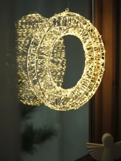 Wieniec świąteczny SPESSARTIN Ś36cm LED wyłącznik czasowy