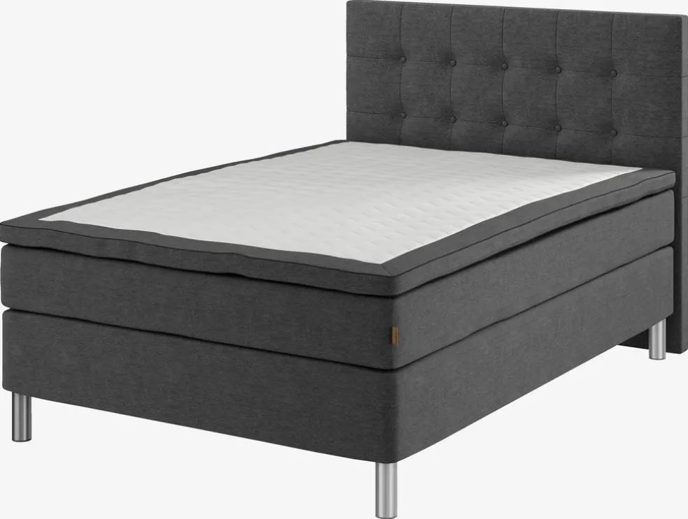 Zagłówek 140x122 H70 BUTTONS szary-40