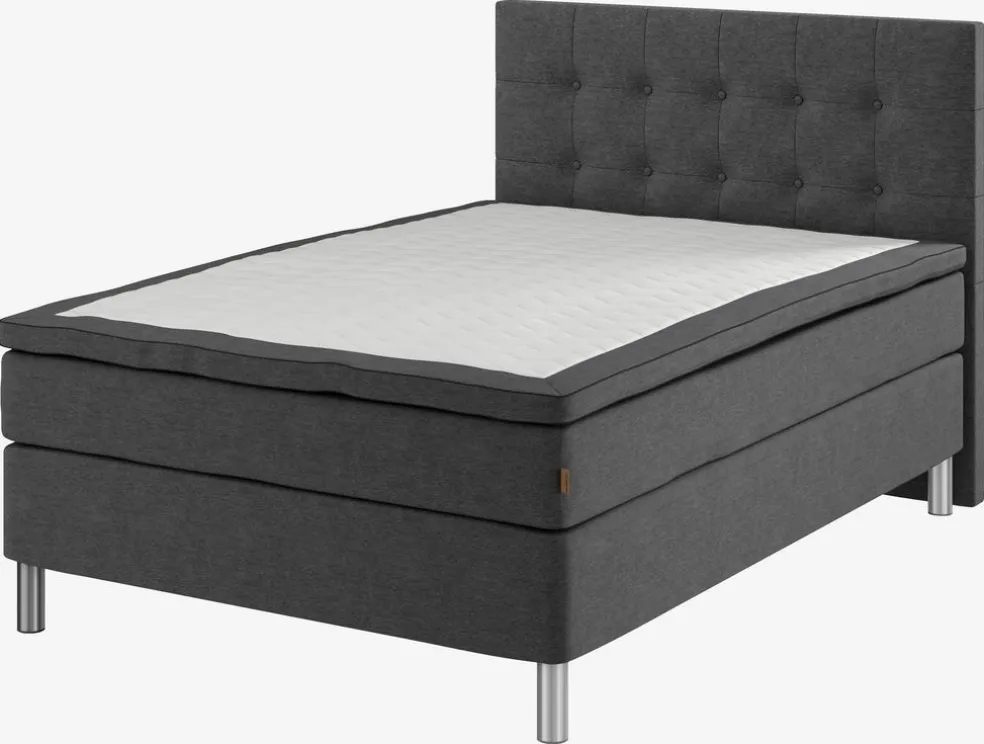Zagłówek 140x122 H70 BUTTONS szary-40
