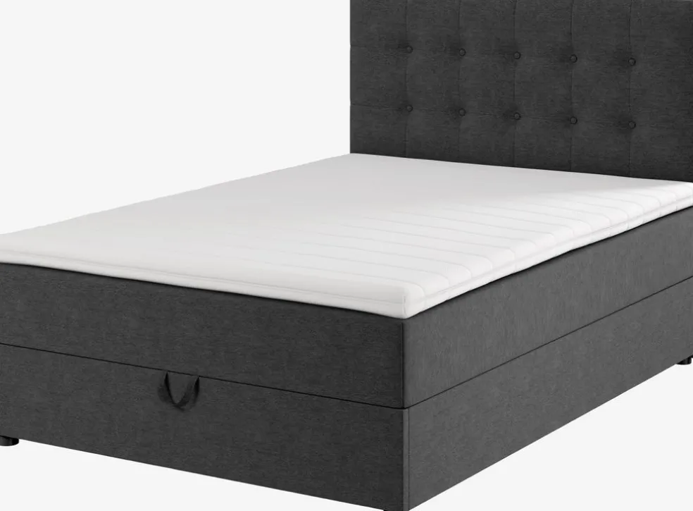 Zagłówek 140x122 H70 BUTTONS szary-40