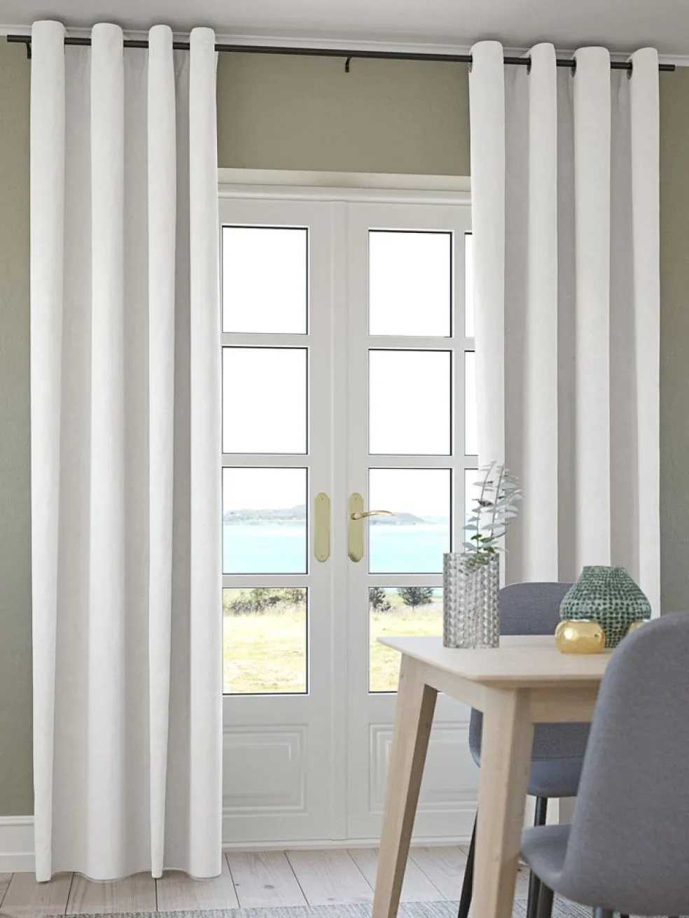 Zasłona ANTEN 1x140x300 naturalny