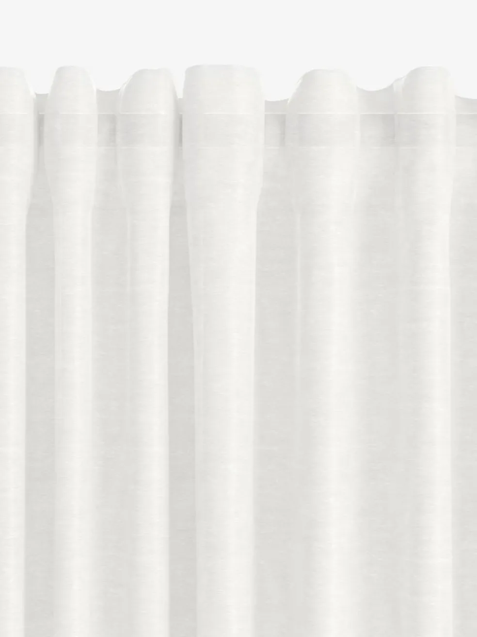 Zasłona BOREN 1x140x245 naturalna biel
