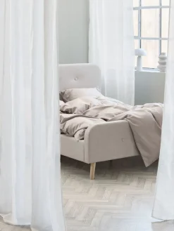 Zasłona NELAUG 1x140x300 paski biała
