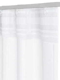 Zasłona NELAUG 1x140x300 paski biała