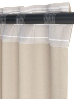 Zasłona ROXEN 1x140x245 beżowy