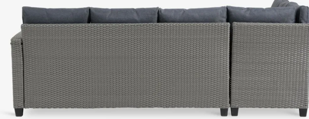 Zestaw wypoczynkowy AGERMOSE 6-miejs. szary